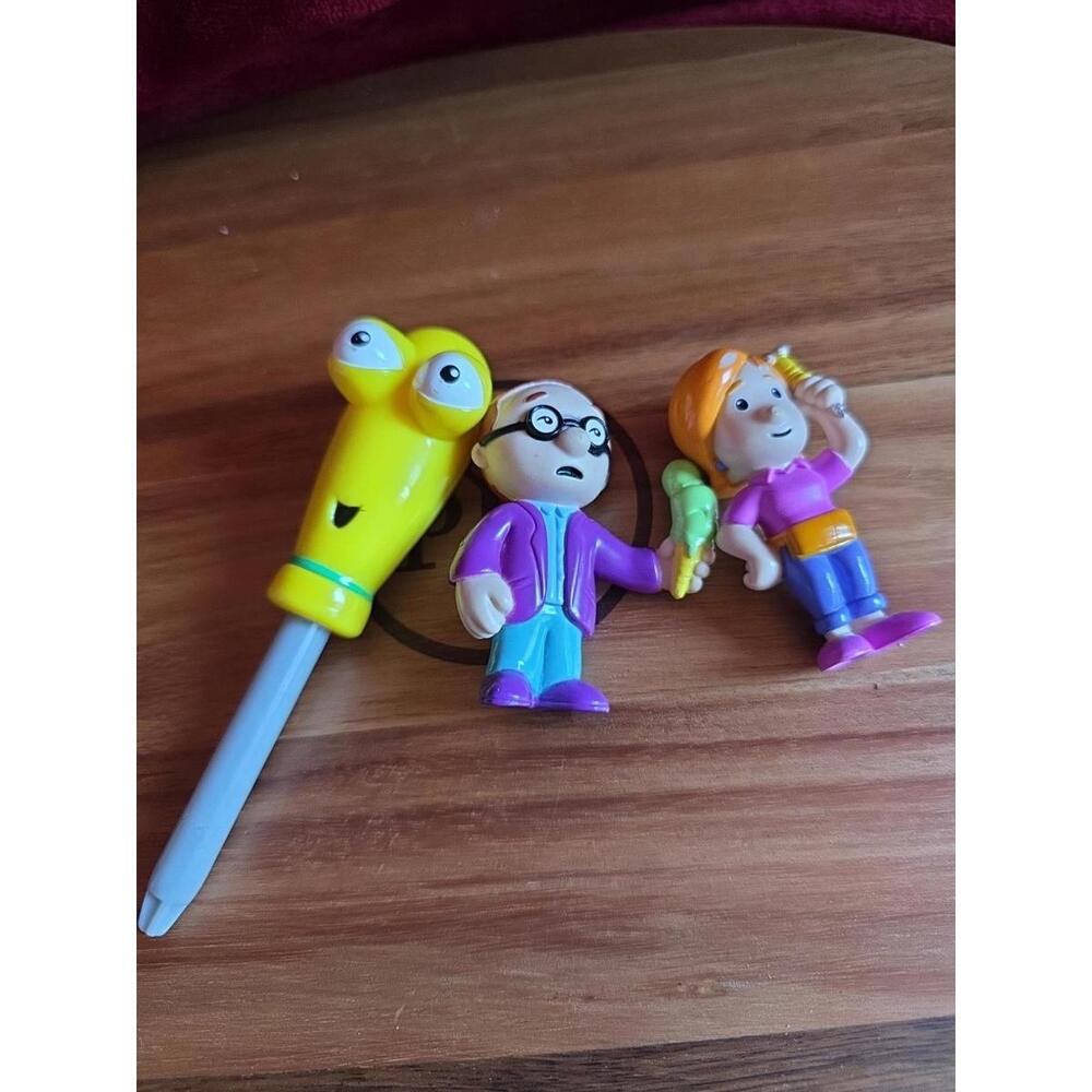 Disney Handy Manny Mr Lopart Ice Cream Kelly Felipe Screwdriver 2.5" Figures Lot